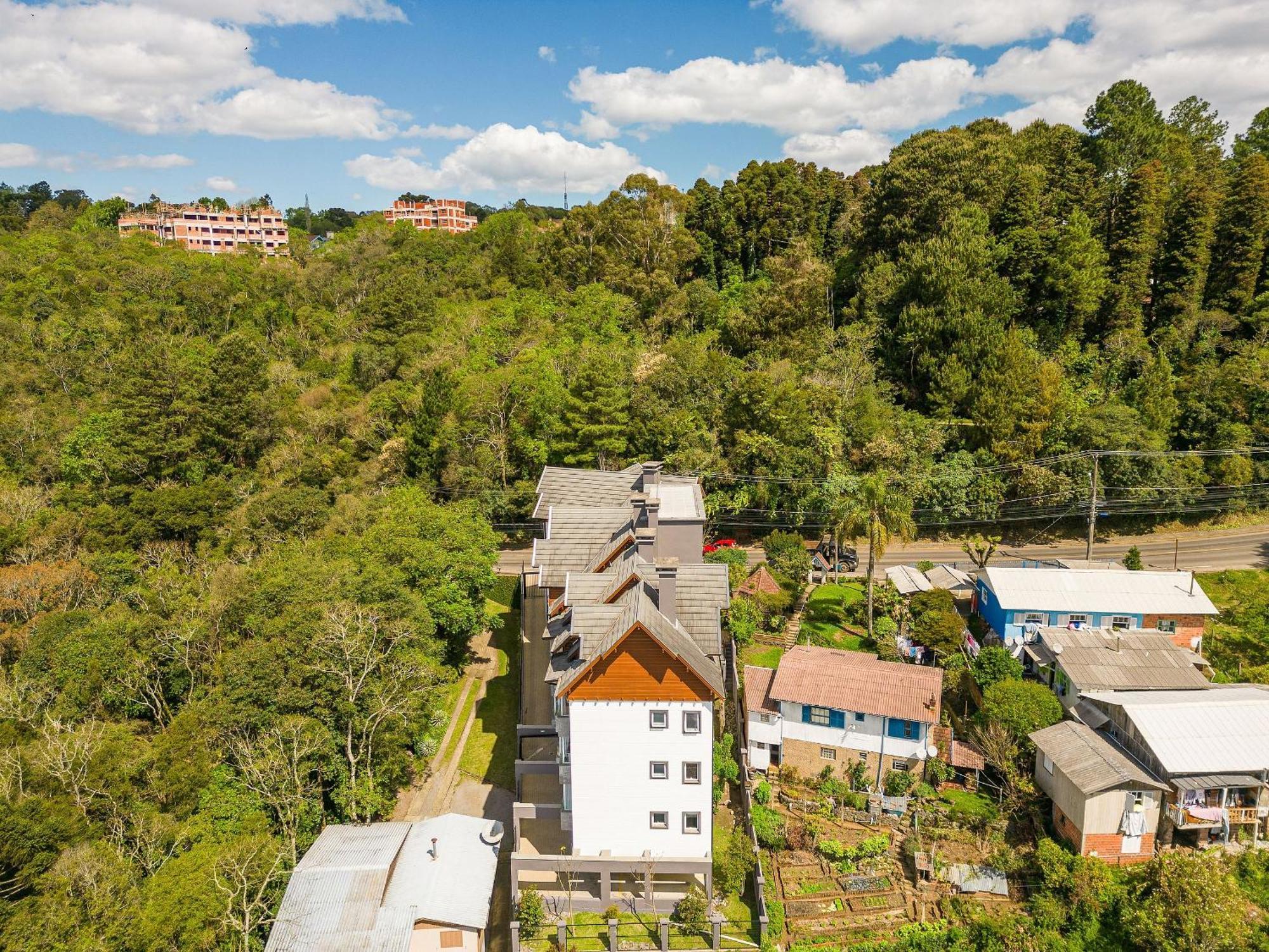 Vista 161 Apto Em Gramado Com Vista Espetacular Exterior foto
