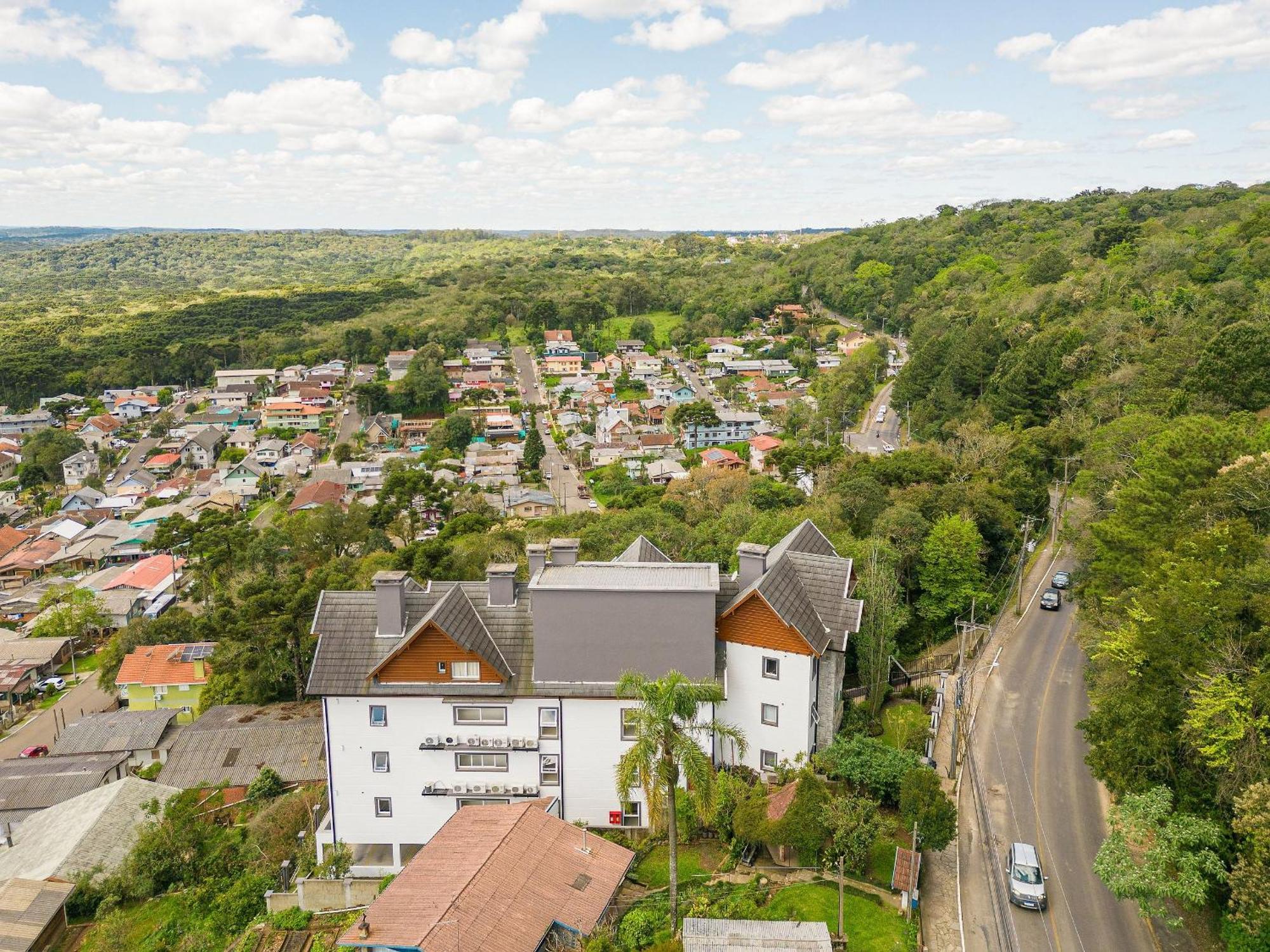 Vista 161 Apto Em Gramado Com Vista Espetacular Exterior foto
